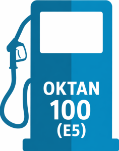 Oktan 100 (E5) blå